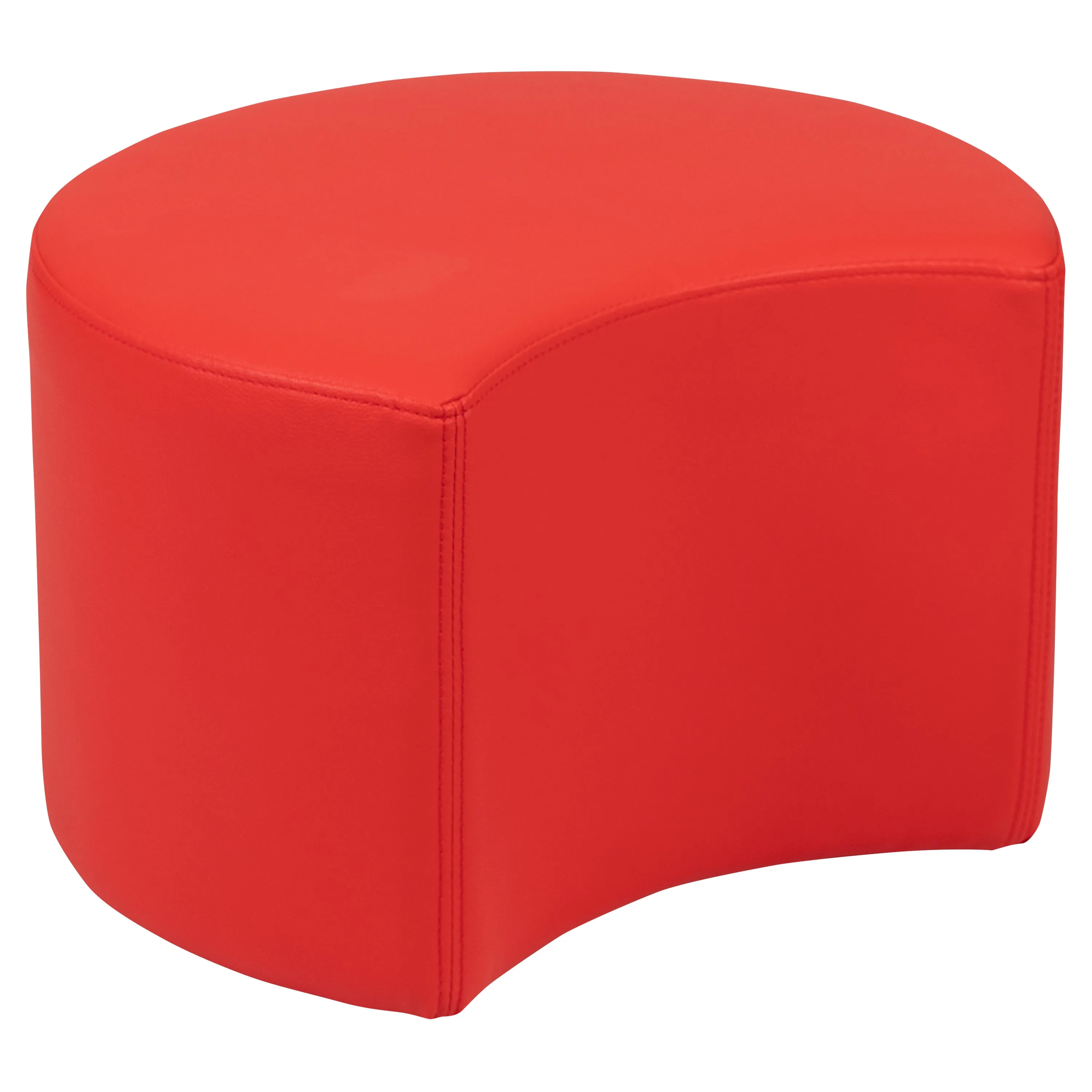 12" Soft Seating Moon-Red ZB-FT-045C-12-RED-GG