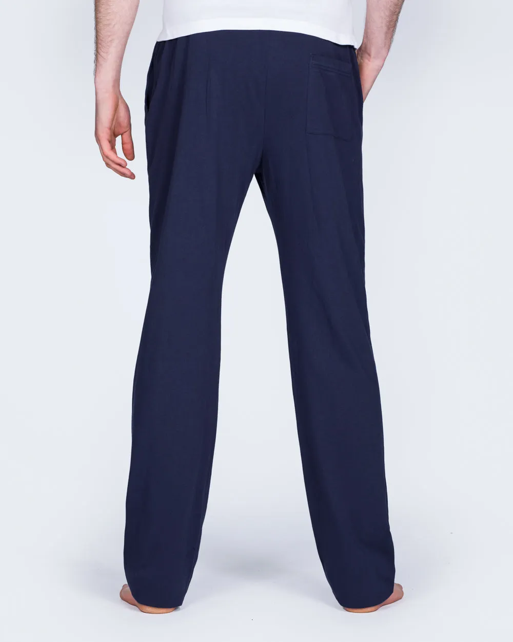 2t Tall Regular Fit Pyjama Bottoms (plain navy)