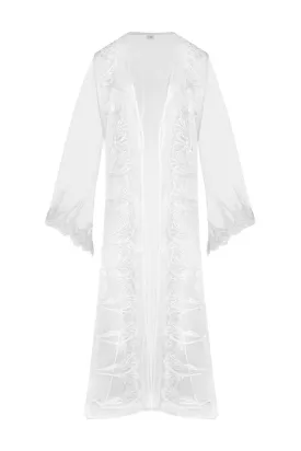 ALICE ROBE IN WHITE