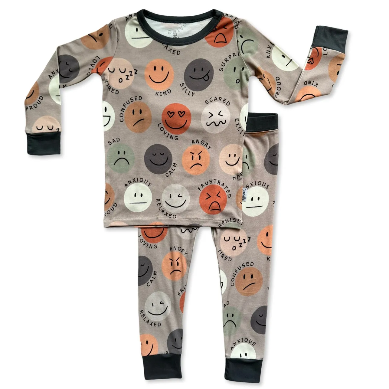 All The Feels Two Piece Jammie Set (18-24 mth- 5T)