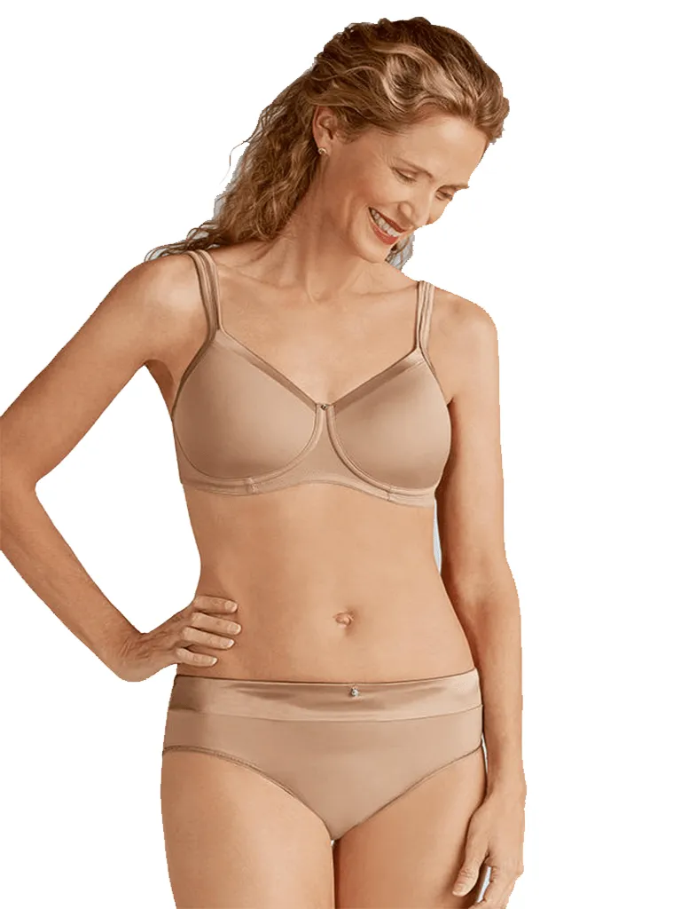 Amoena Lara Satin Padded Non-wired Bra