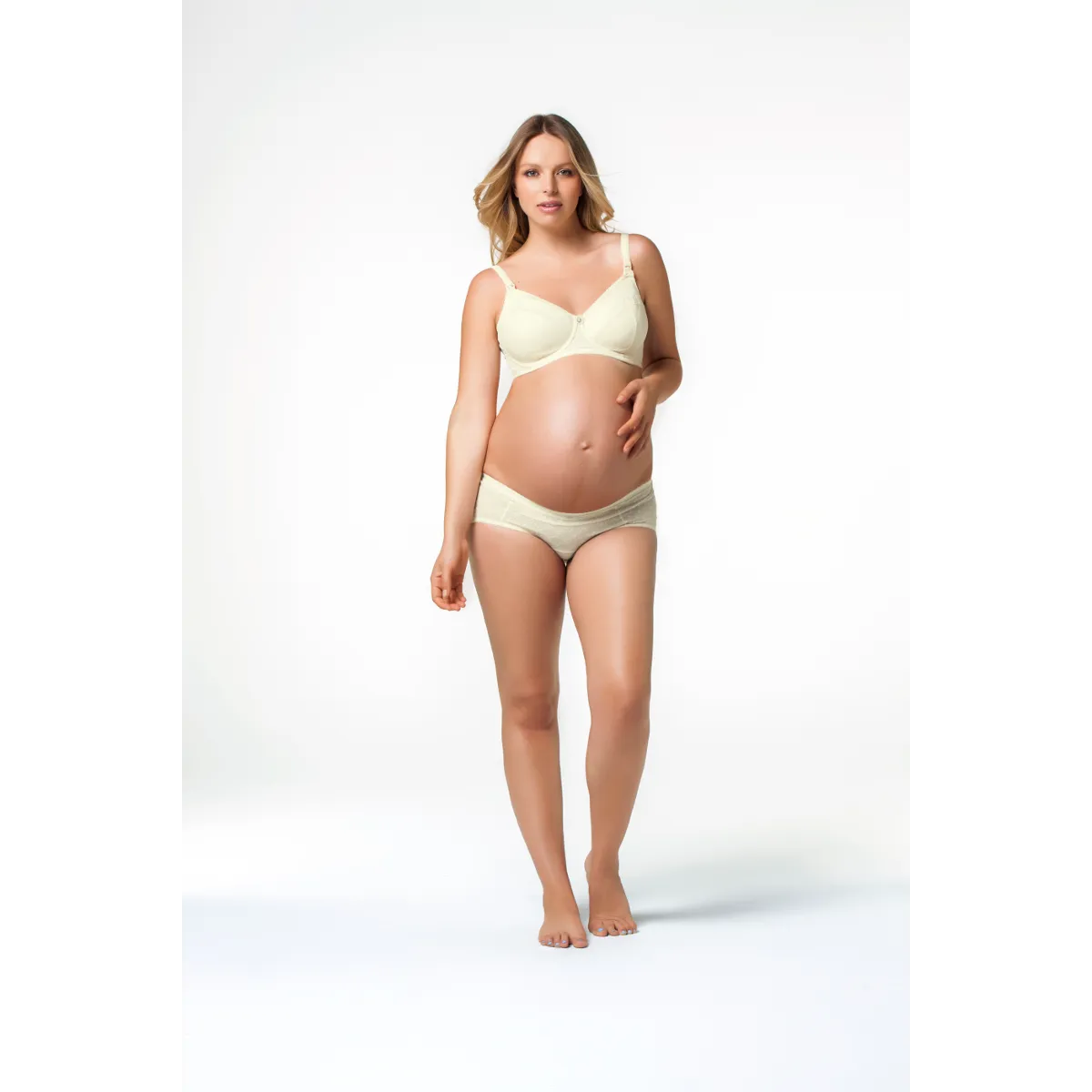 Banana Parfait Creme Nursing Maternity Bra - Cake