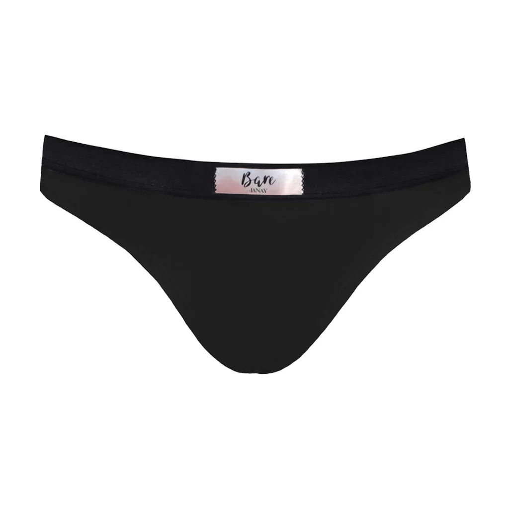 Bare Bamboo Black Brazilian Brief