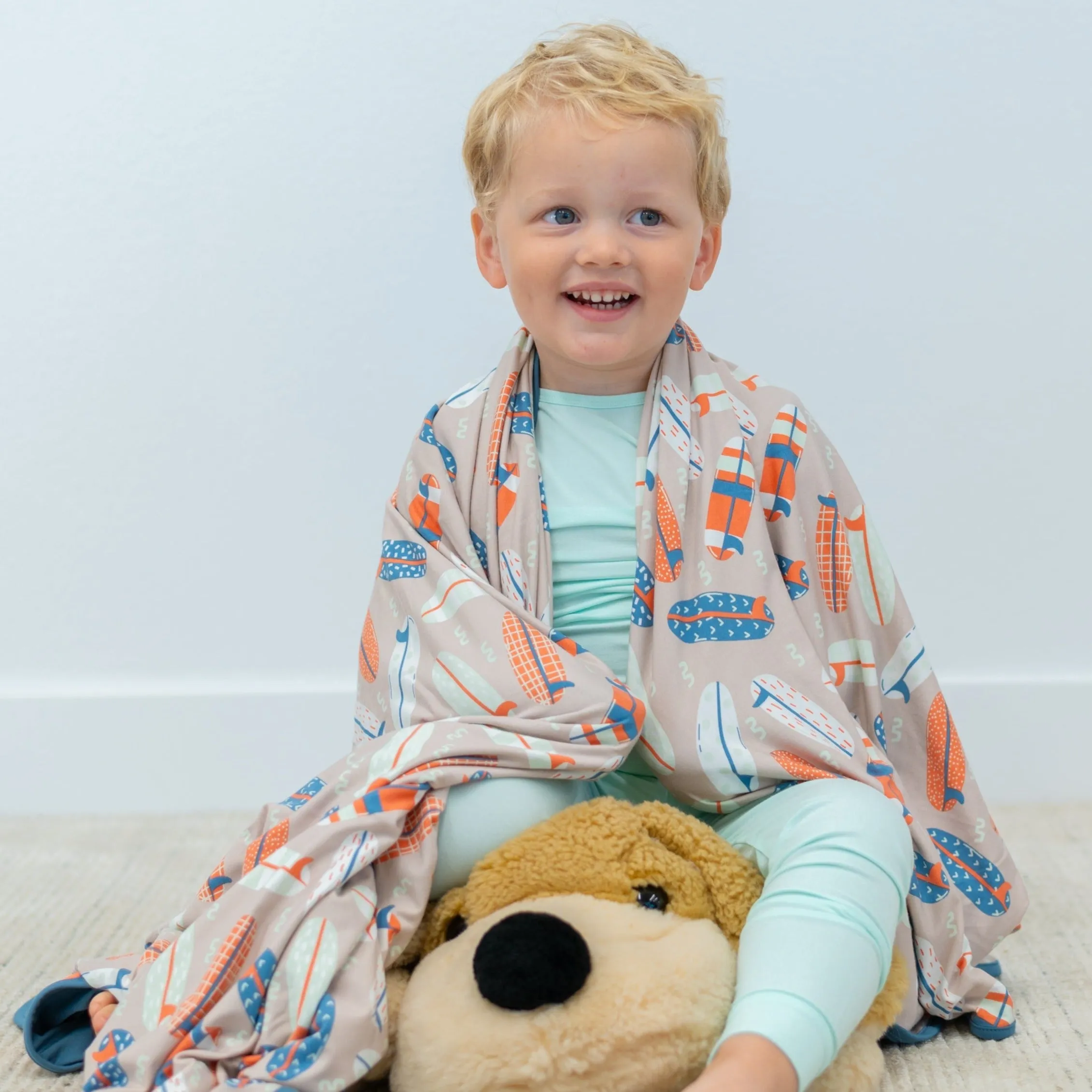 Big Kid Pajama - Fair Aqua