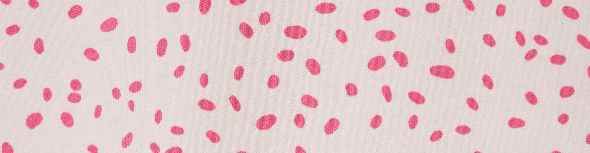 Confetti Dot Pima Knit Capri - Raspberry