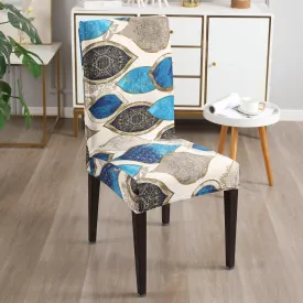 Elastic Stretchable Dining Chair Cover, Eqyptian Art