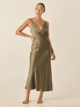 Fern Silk Chemise