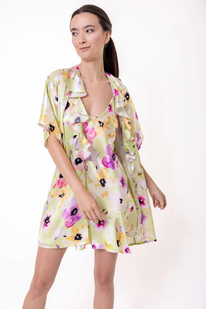 Flora Short Robe