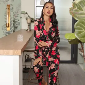 Floral Print Nightwear Dress