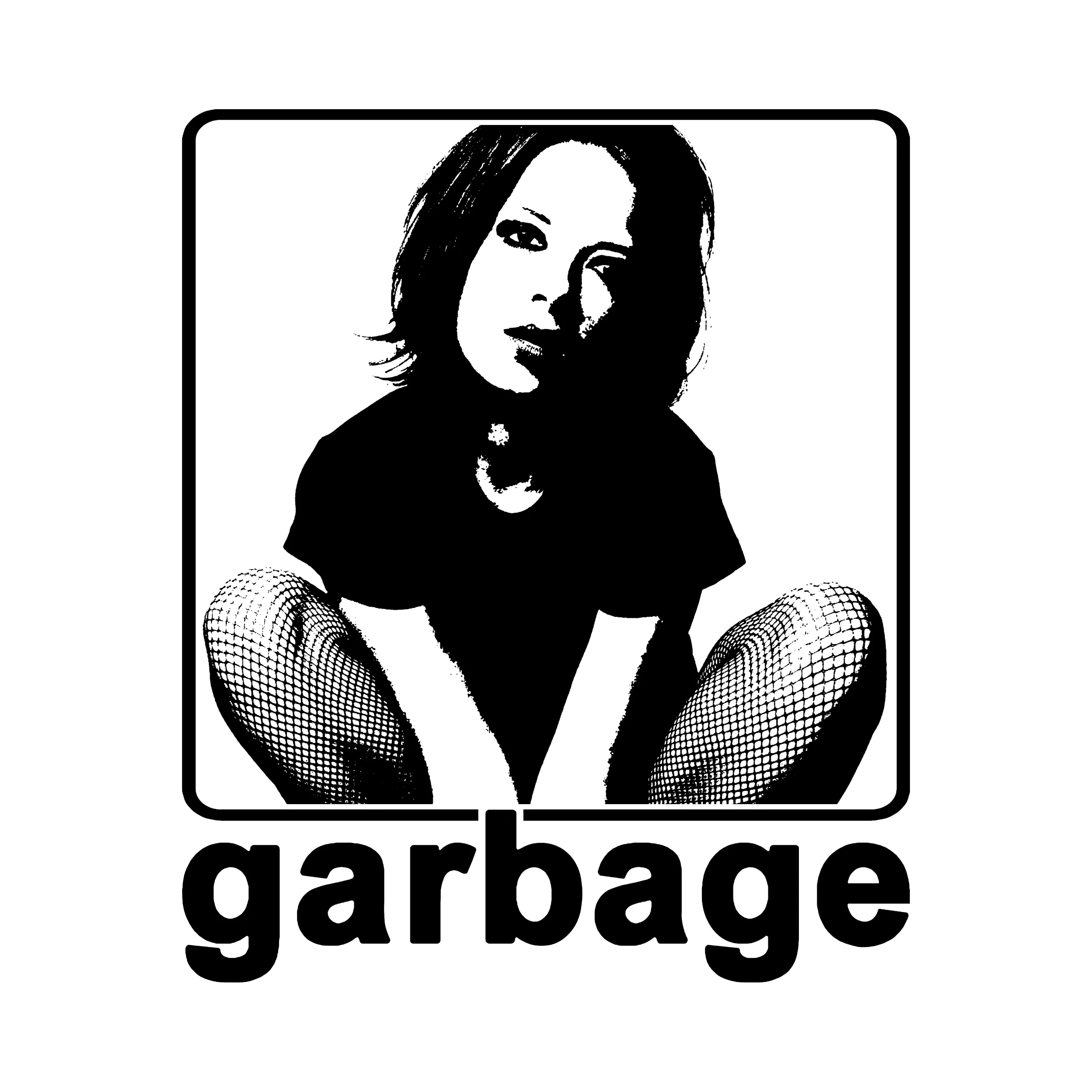 Garbage Shirley Manson Slim Fit Tee