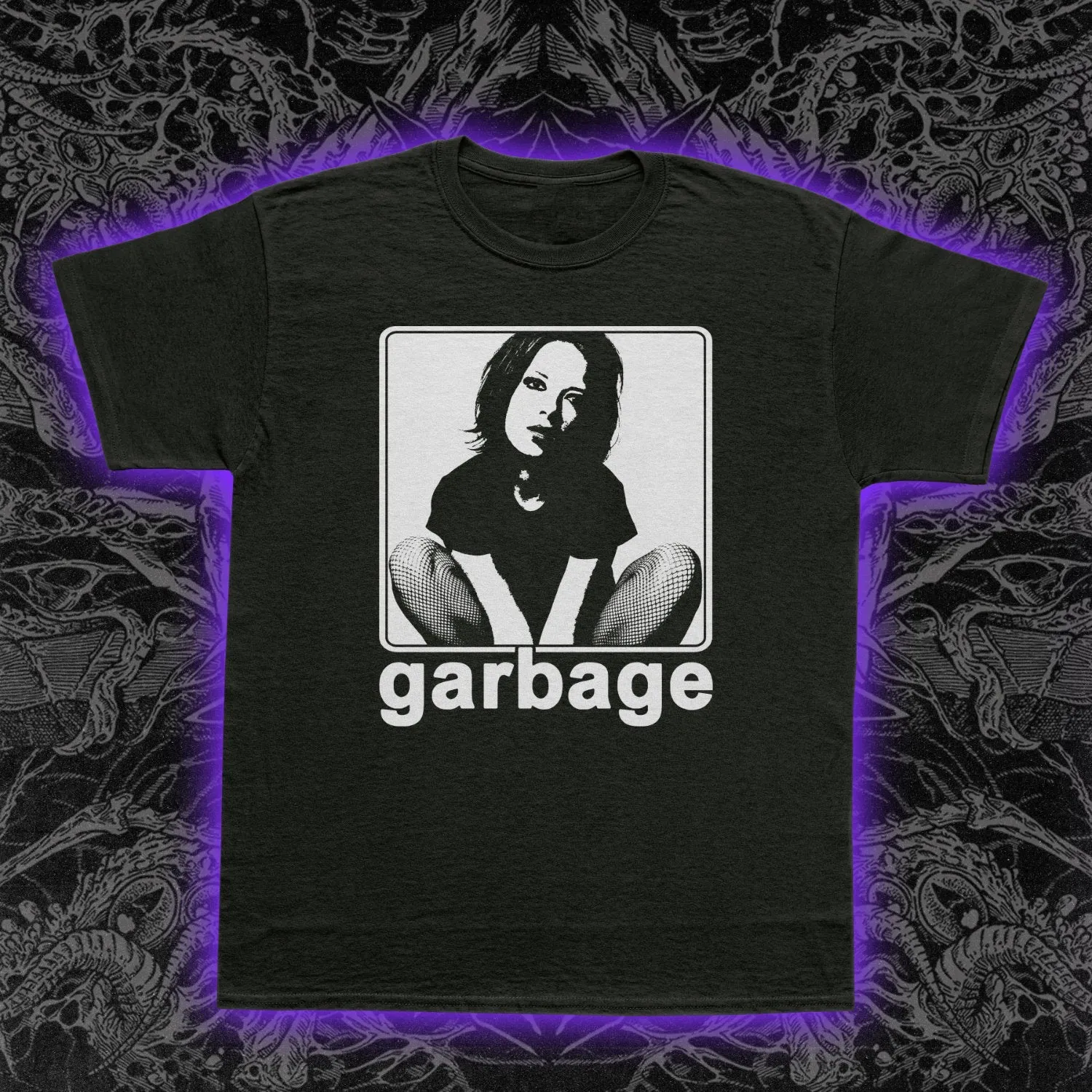 Garbage Shirley Manson Slim Fit Tee