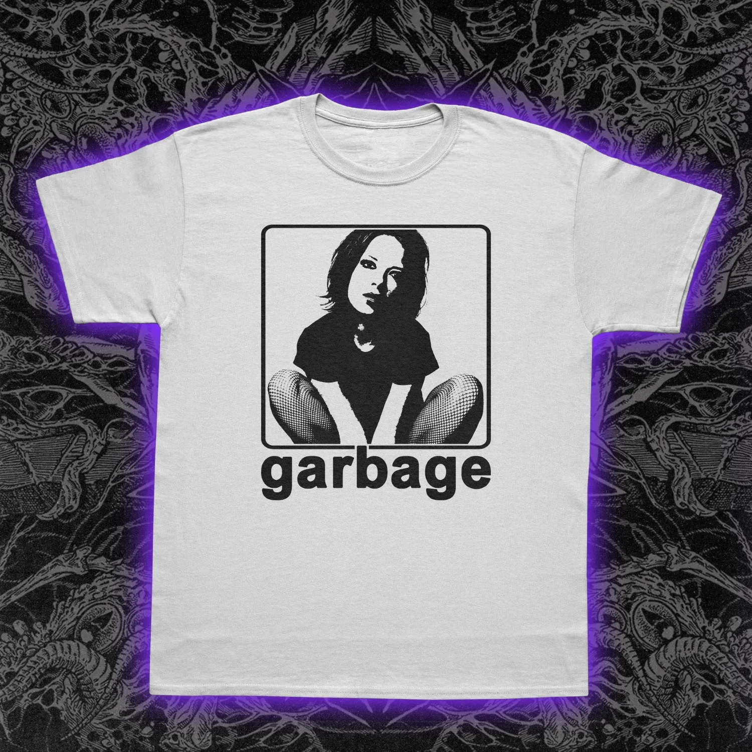 Garbage Shirley Manson Slim Fit Tee