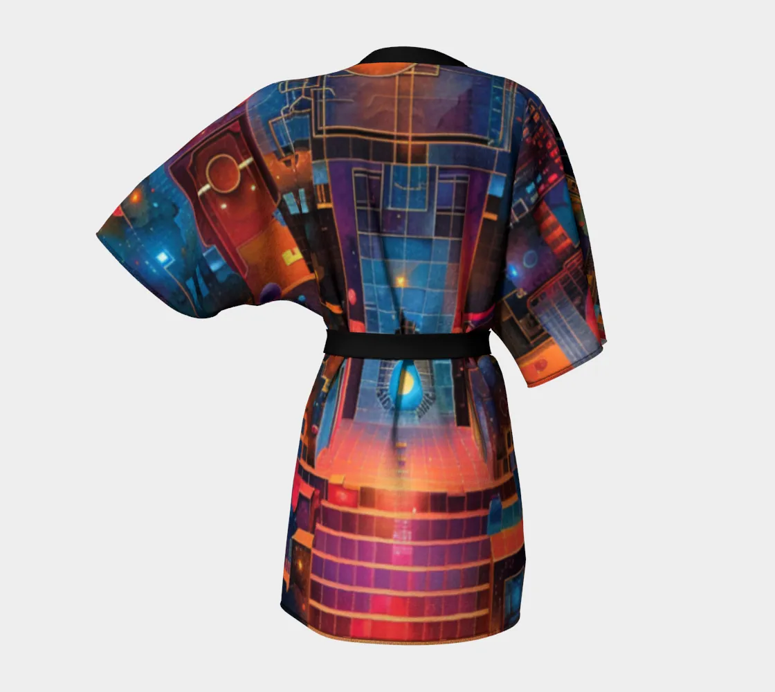 GEOMETRIC PALACE KIMONO | ACIDMATH AI