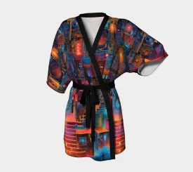 GEOMETRIC PALACE KIMONO | ACIDMATH AI