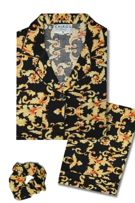 Gold Vine Pj Set