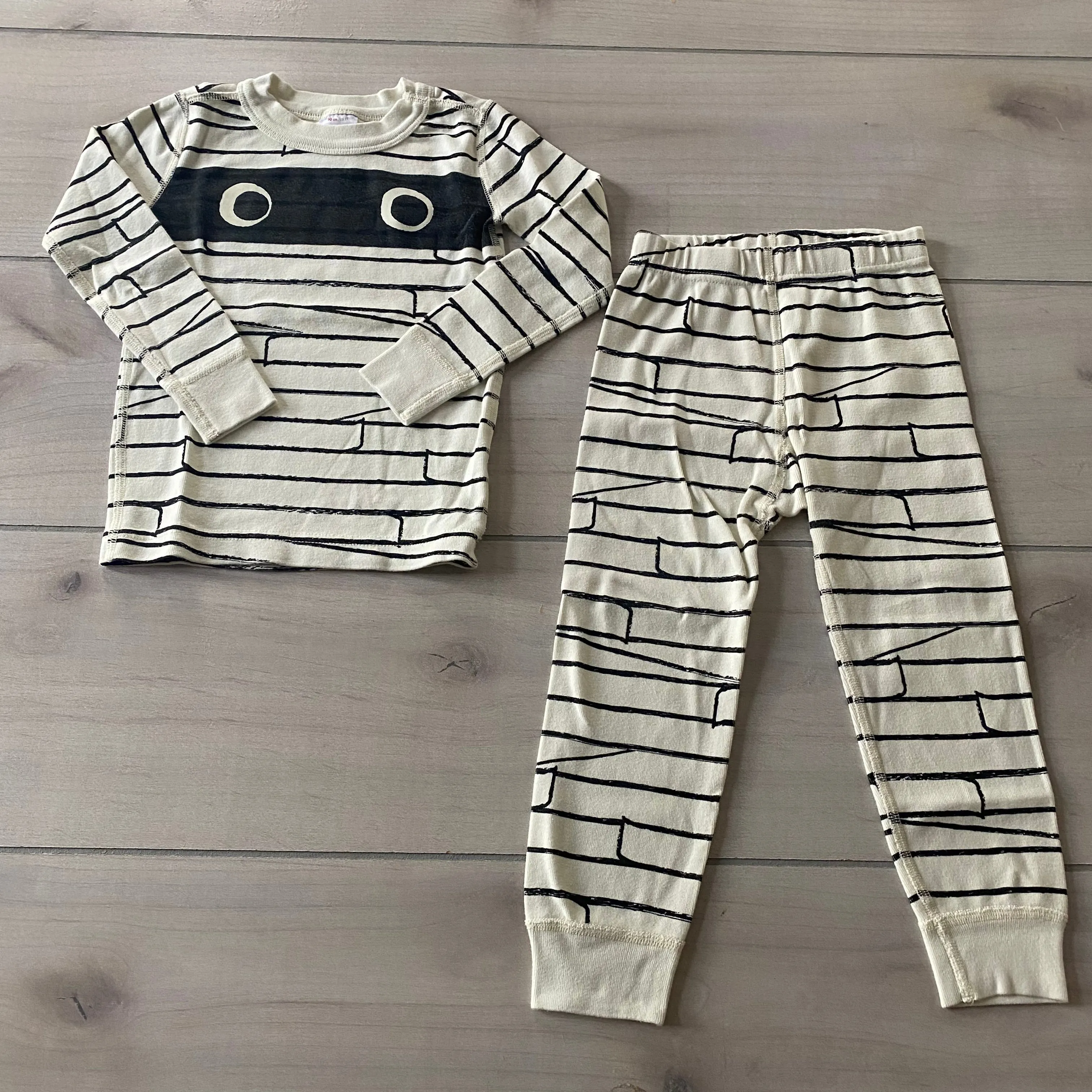 Hanna Andersson 100% Organic Cotton Mummy Pajama Set