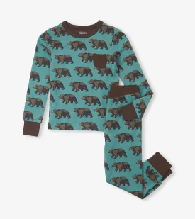 Hatley -Kids Bears Bamboo Pajama Set