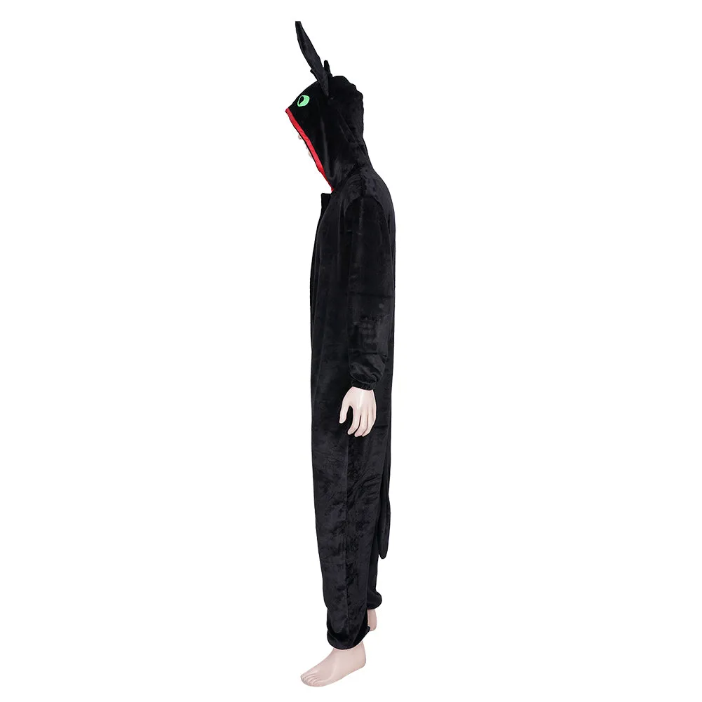 How to train your Dragon·Night Fury Sleepwear Pajams Cosplay Costume