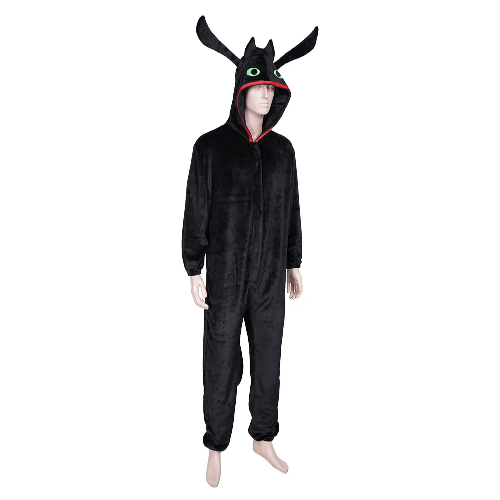 How to train your Dragon·Night Fury Sleepwear Pajams Cosplay Costume