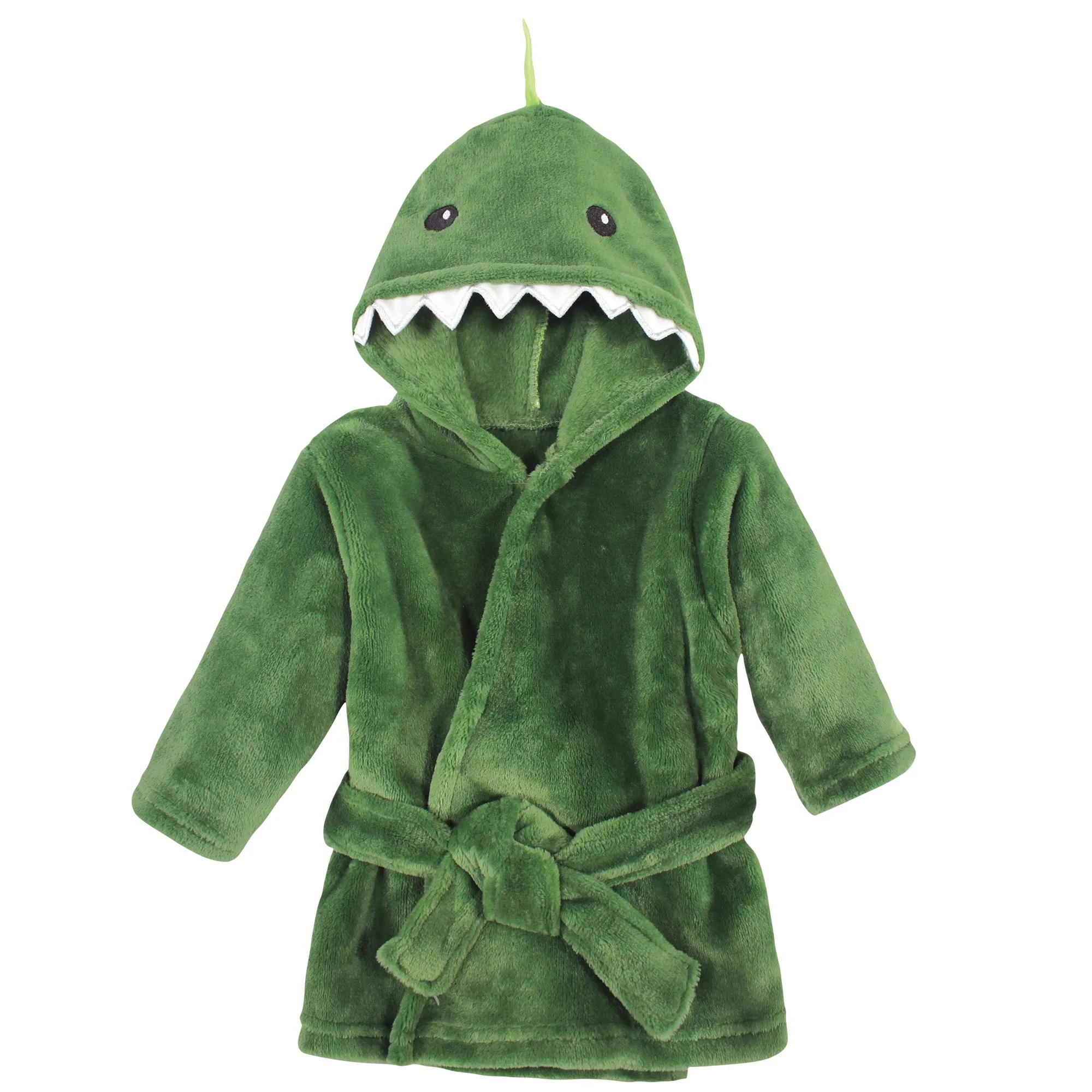 Hudson Baby Plush Pool and Beach Robe Cover-ups, Dinosaur