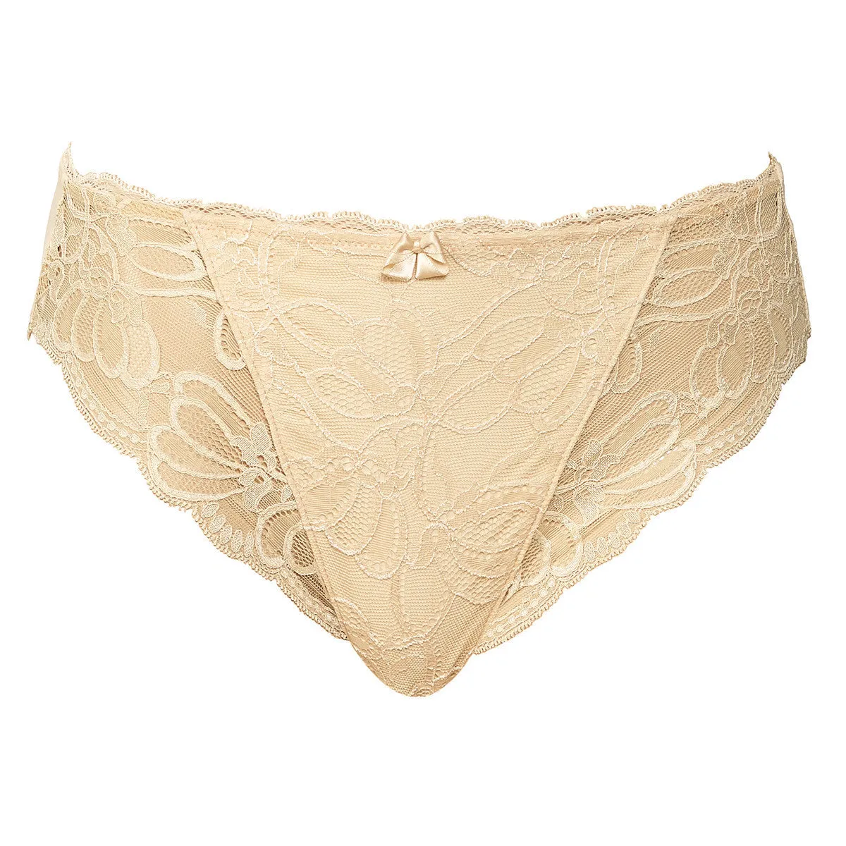 Jacqueline Lace Soft Beige Brief Panty - Fantasie