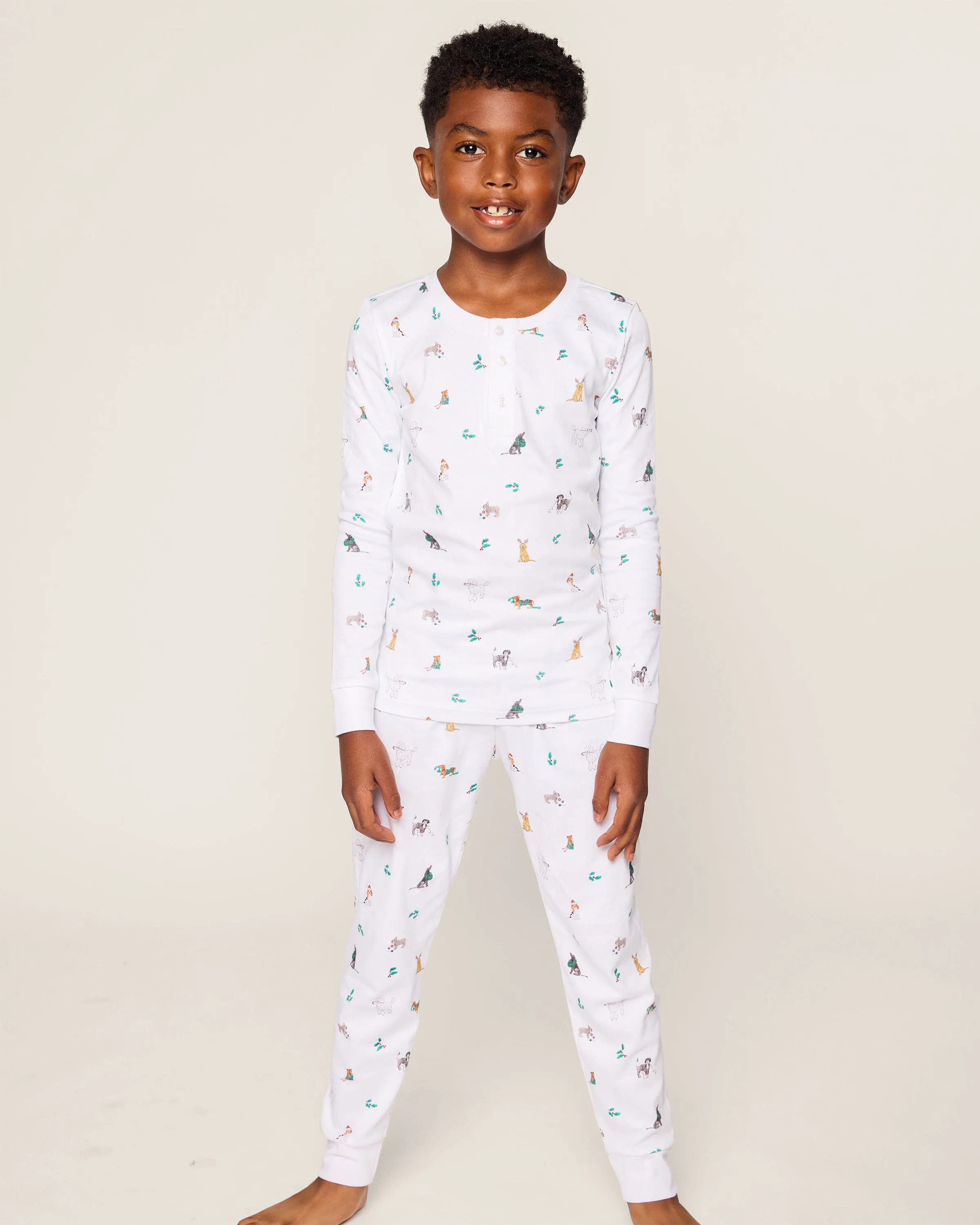 Kid's Pima Snug Fit Pajama Set | Jingle Paws