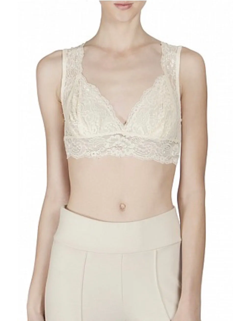 Lace Cream Bralette