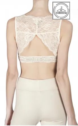 Lace Cream Bralette