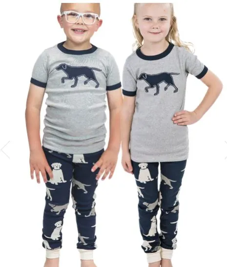 Lazy One Lab Kids PJ Set