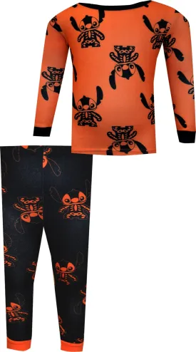 Lilo and Stitch Skeleton Ultra Soft Halloween Pajama