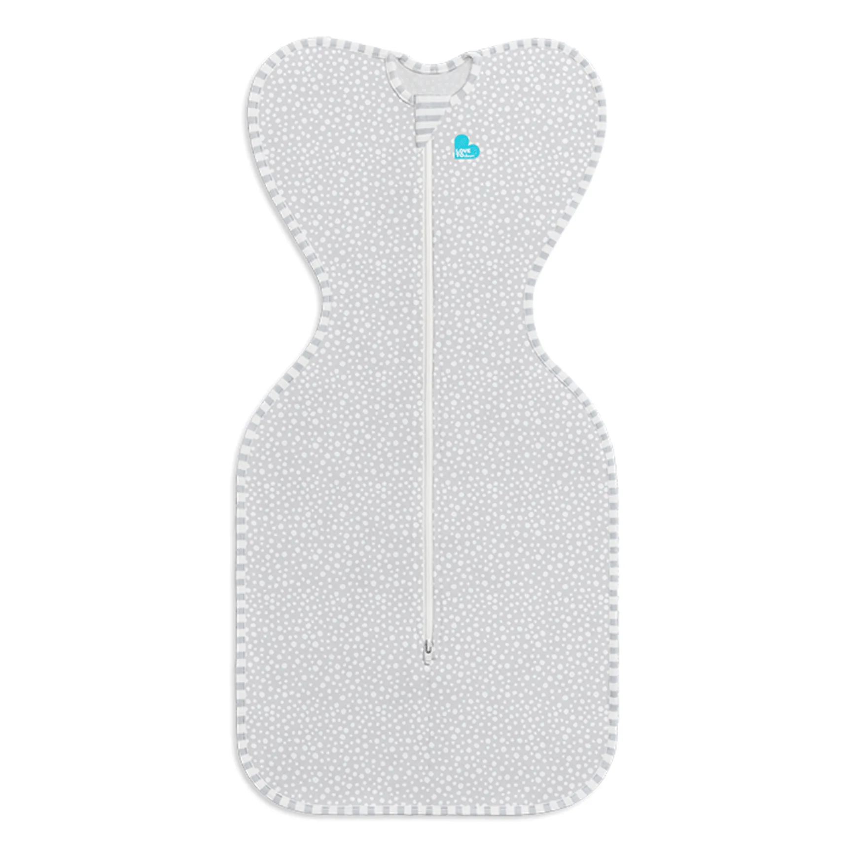 Love to Swaddle Up Bamboo Medium Grey Dot