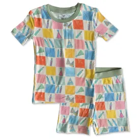 Make a Wish Two Piece Short Jammie Set (18-24 mth- 5T)