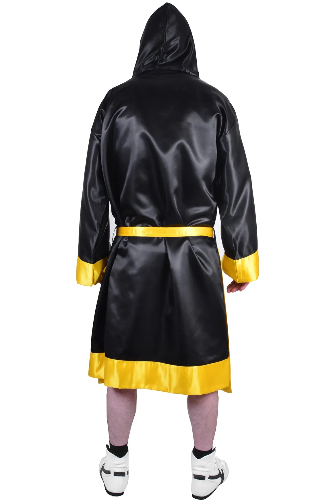 MAR-097A | Yellow & Black Boxing and Kickboxing Robe