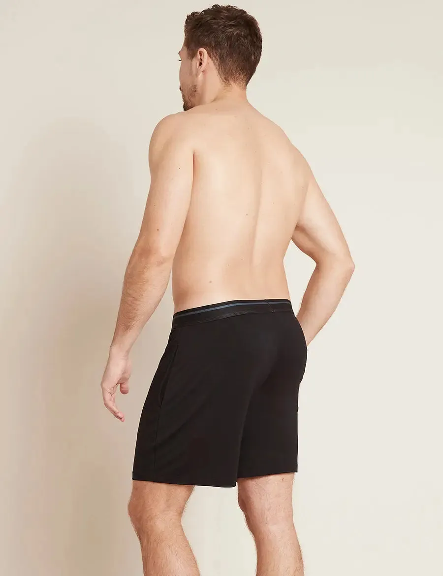 Men's Black Sleep Bamboo Short