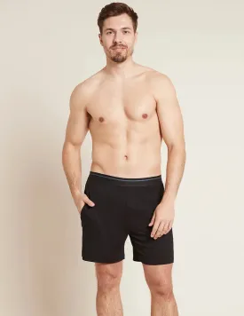 Men's Black Sleep Bamboo Short