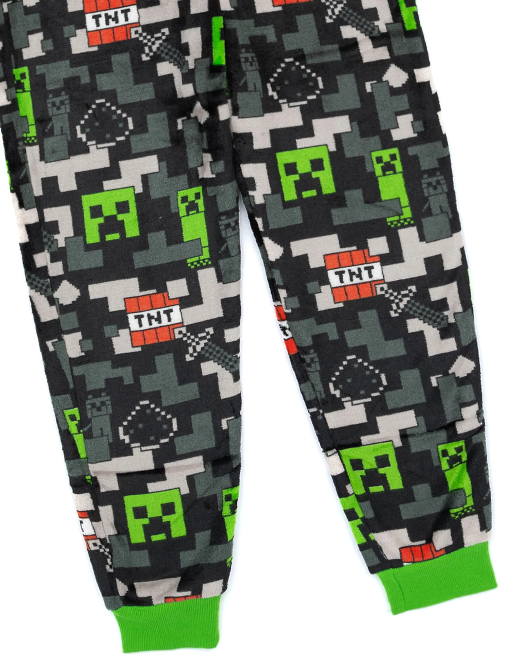 Minecraft All Over Creeper TNT Onesie