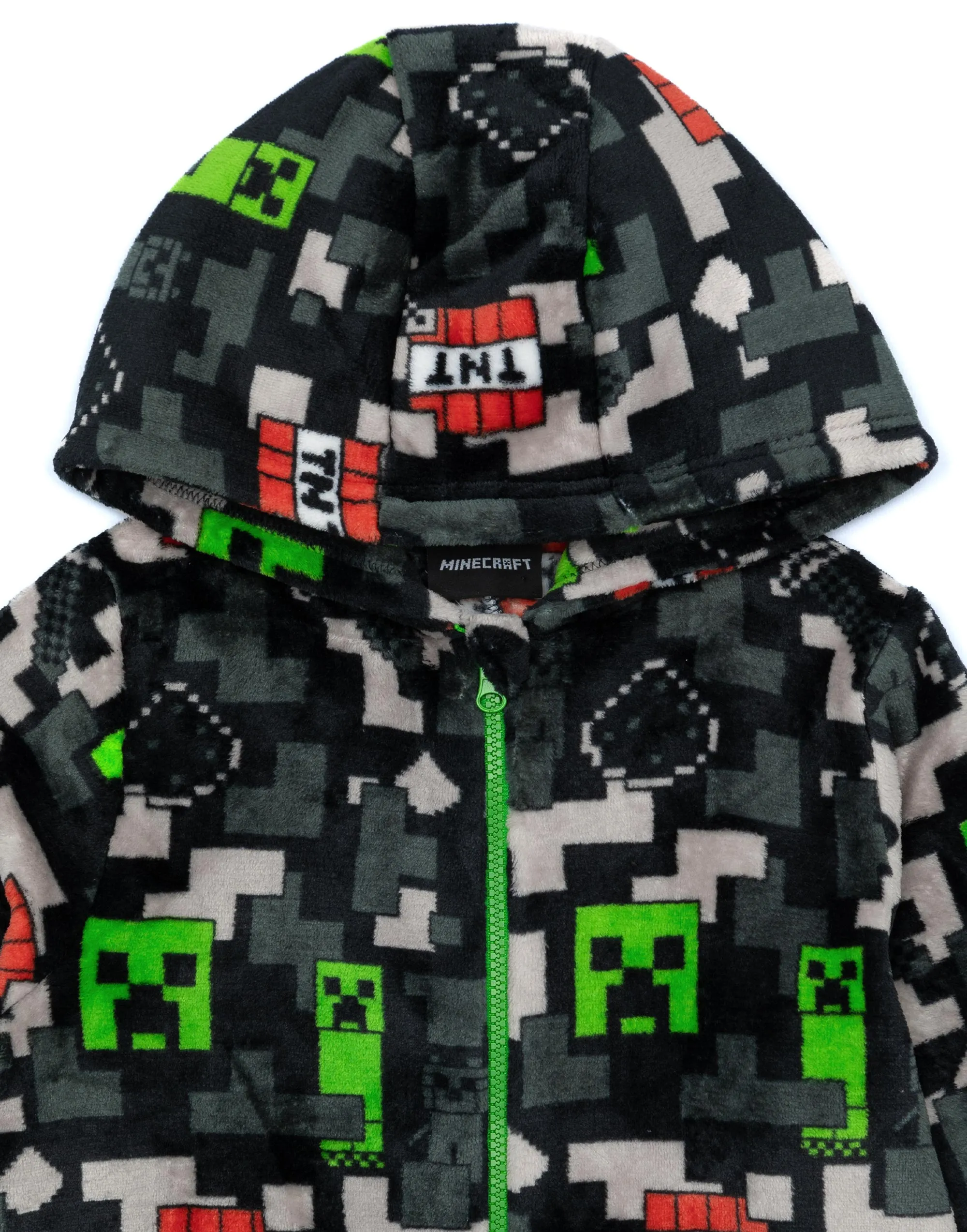 Minecraft All Over Creeper TNT Onesie