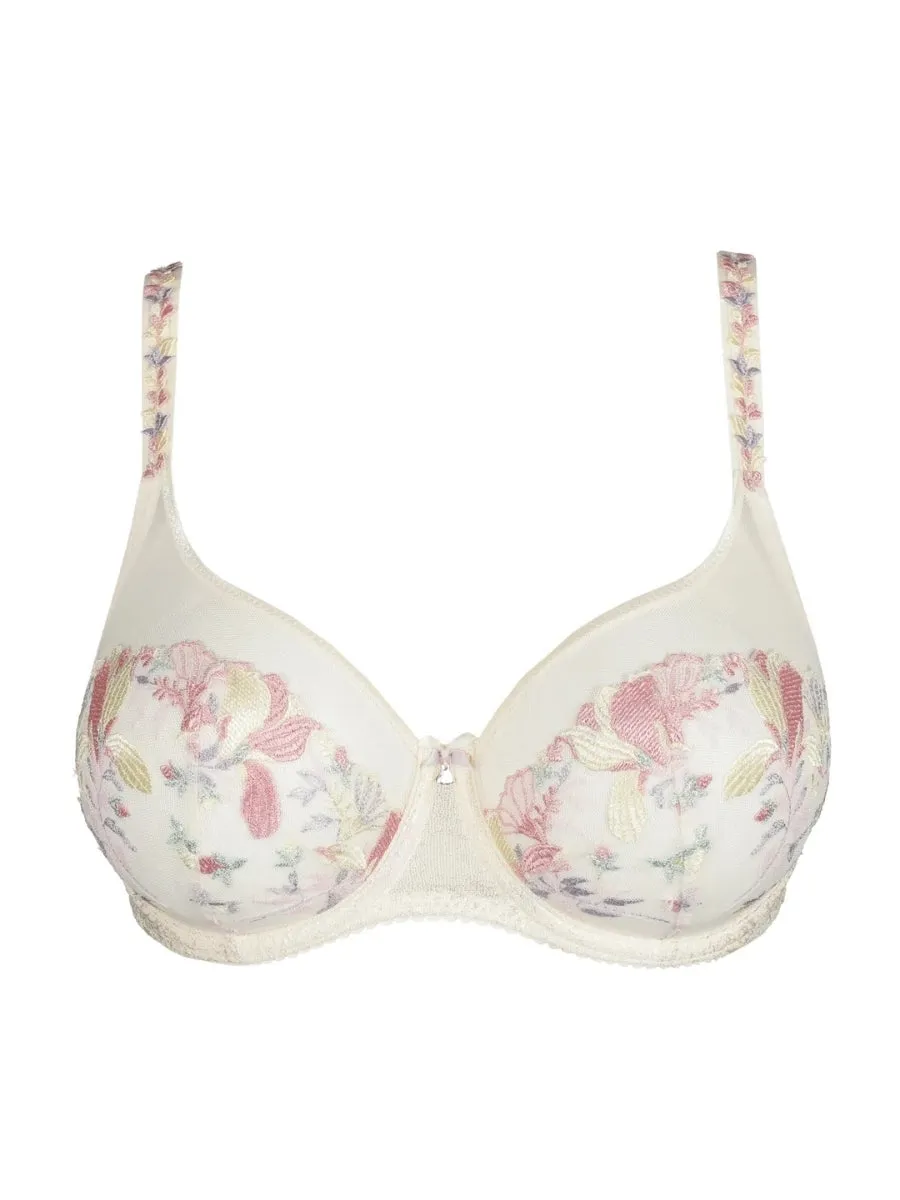 Mohala Vertical Seam Balcony Bra - Vintage Natural