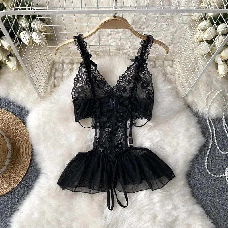 Morgen Lace Mesh Lingerie