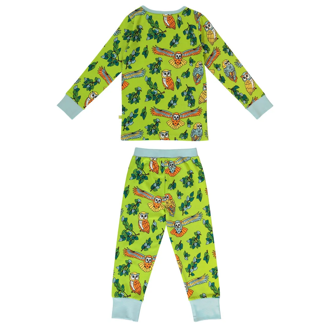 Nightwear set with owls