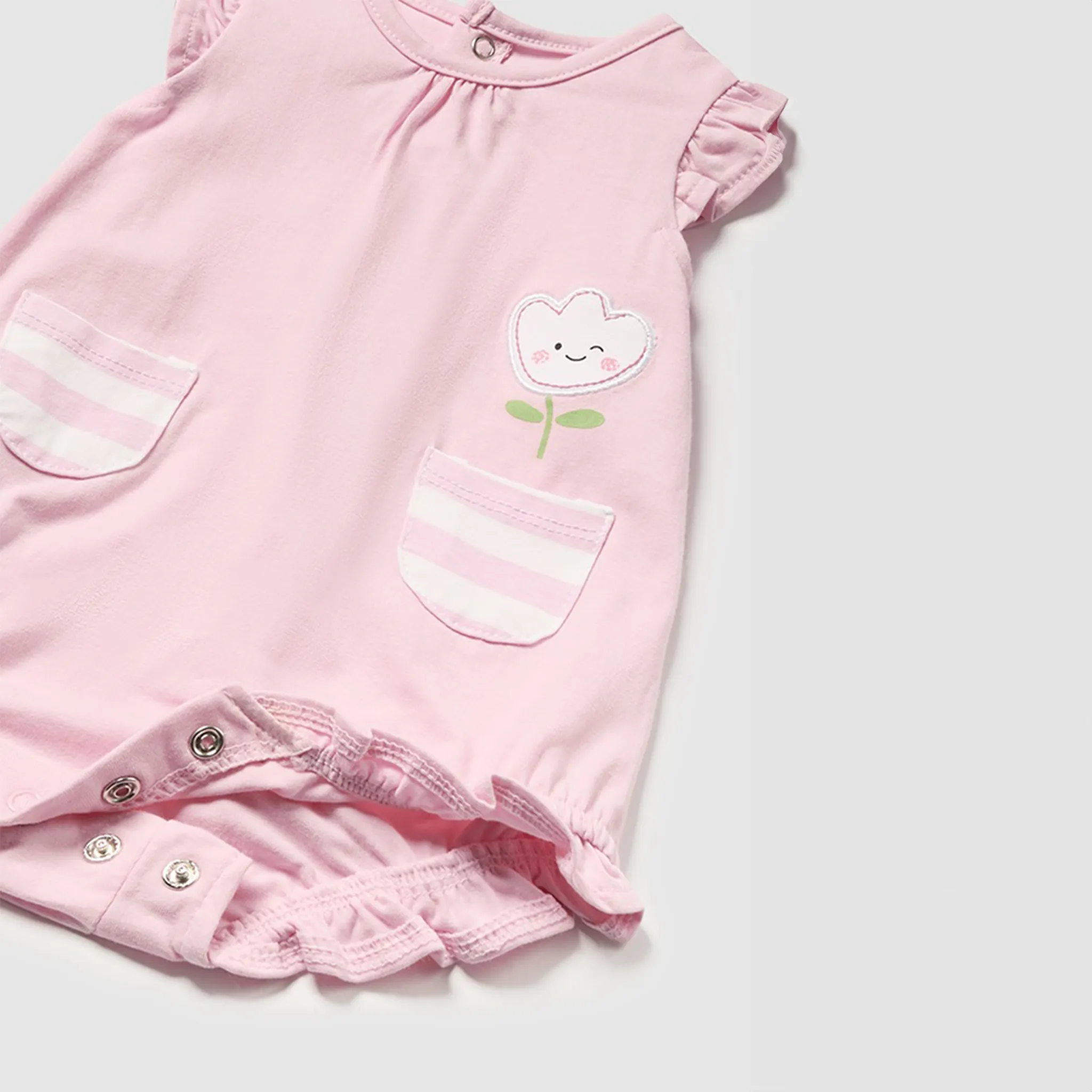 Pink Bodysuits For Newborn Girls