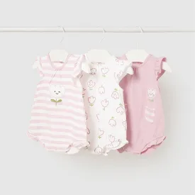 Pink Bodysuits For Newborn Girls