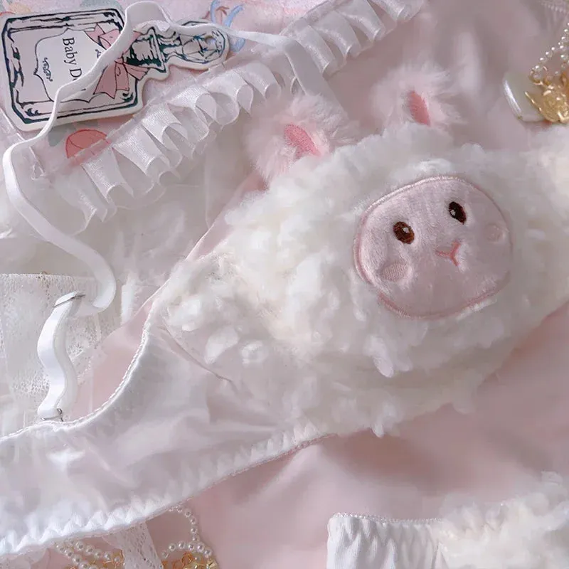 Plush Little Piggy Lingerie Set