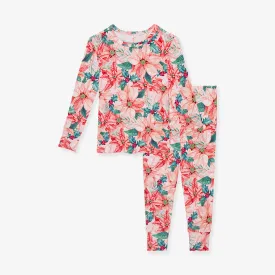 Poinsettia Classic Pajama Set