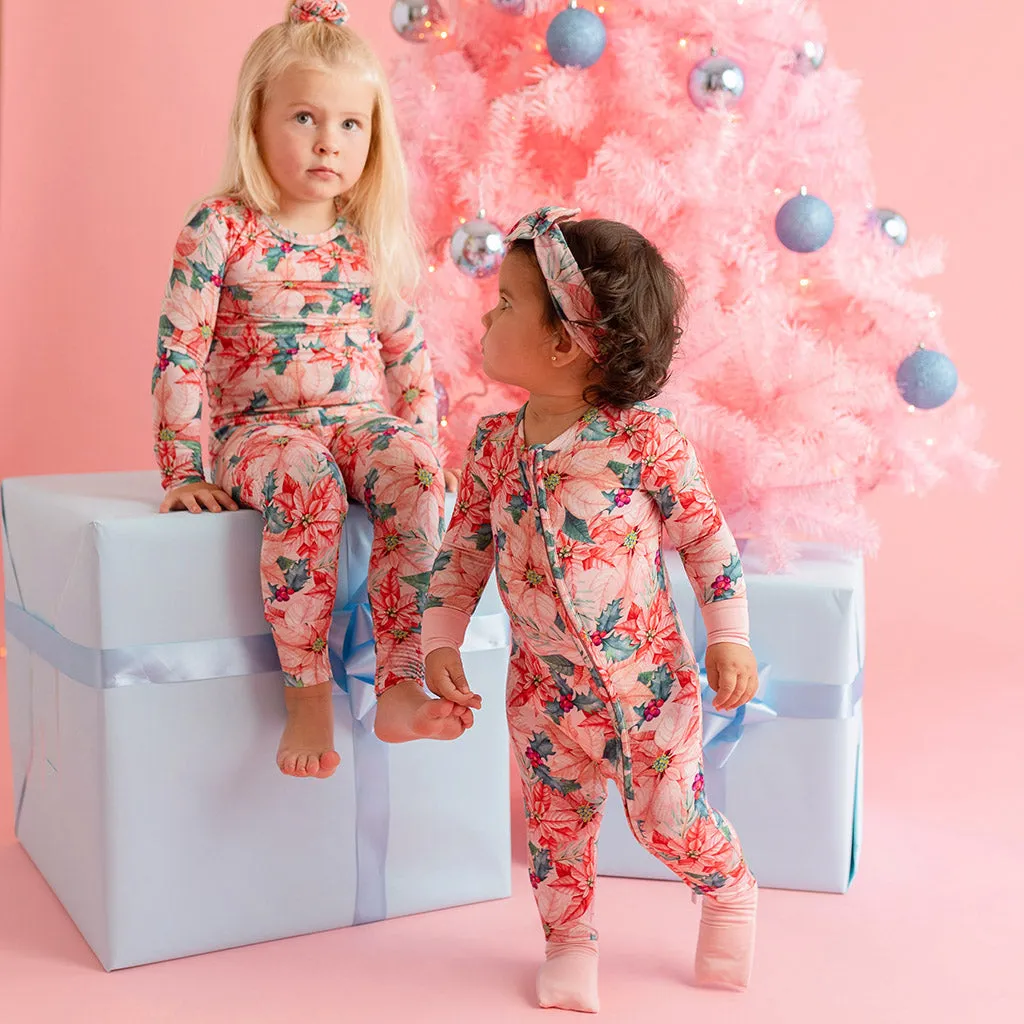 Poinsettia Classic Pajama Set