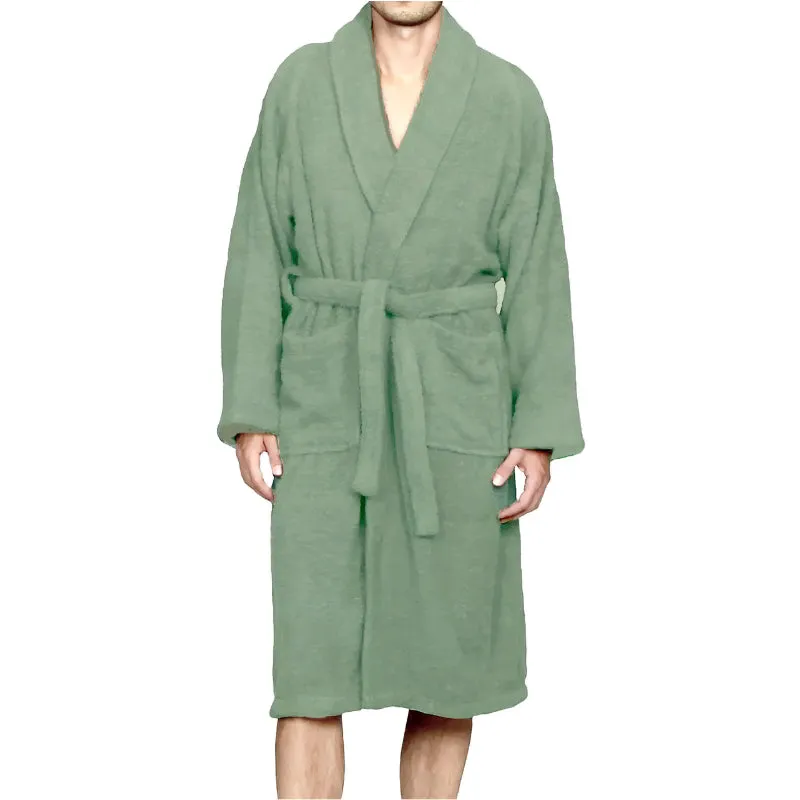 Renee Taylor Chalet Quick Dry Terry Cotton Bath Robe