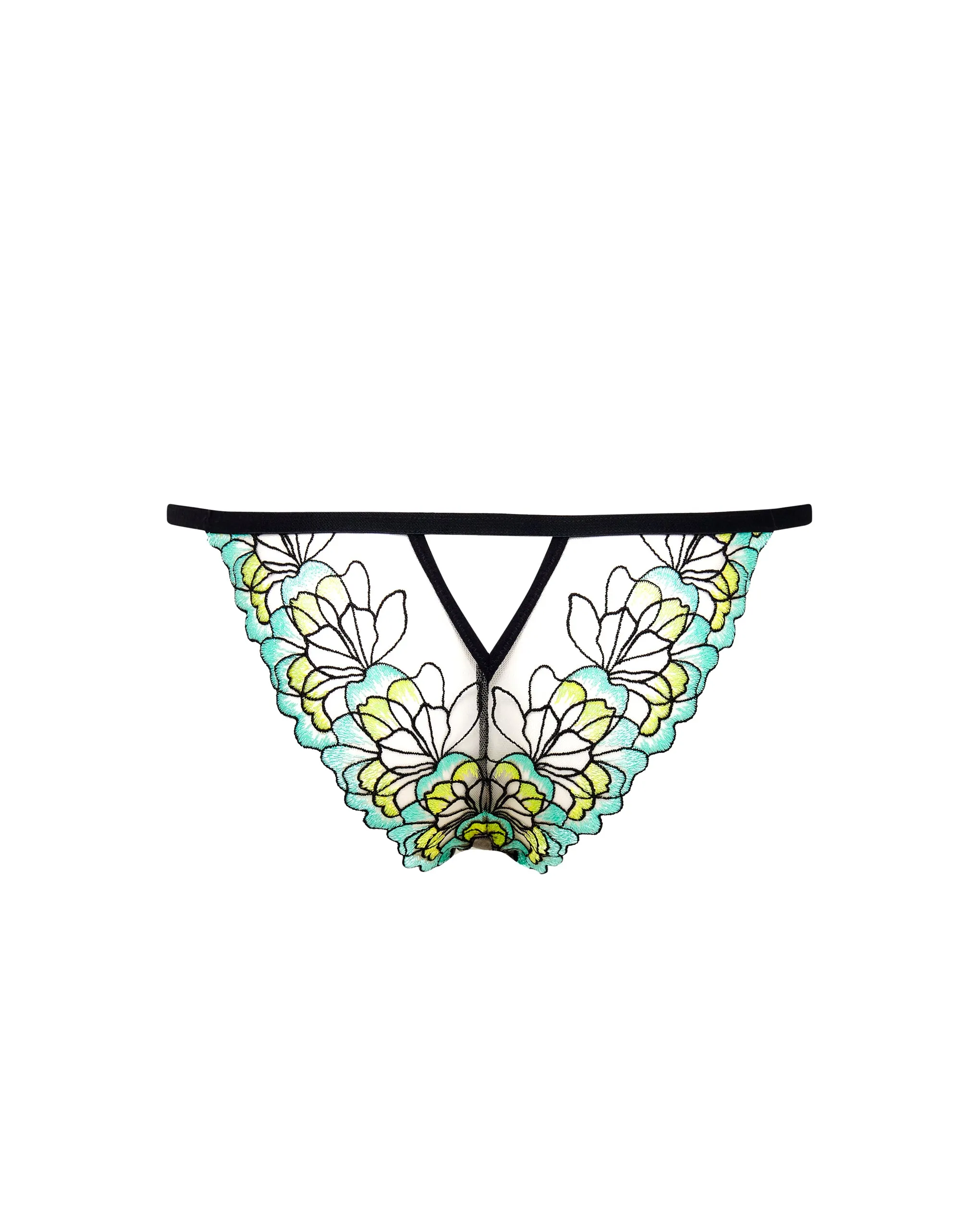 Serena Brief Mint/Lemon/Black