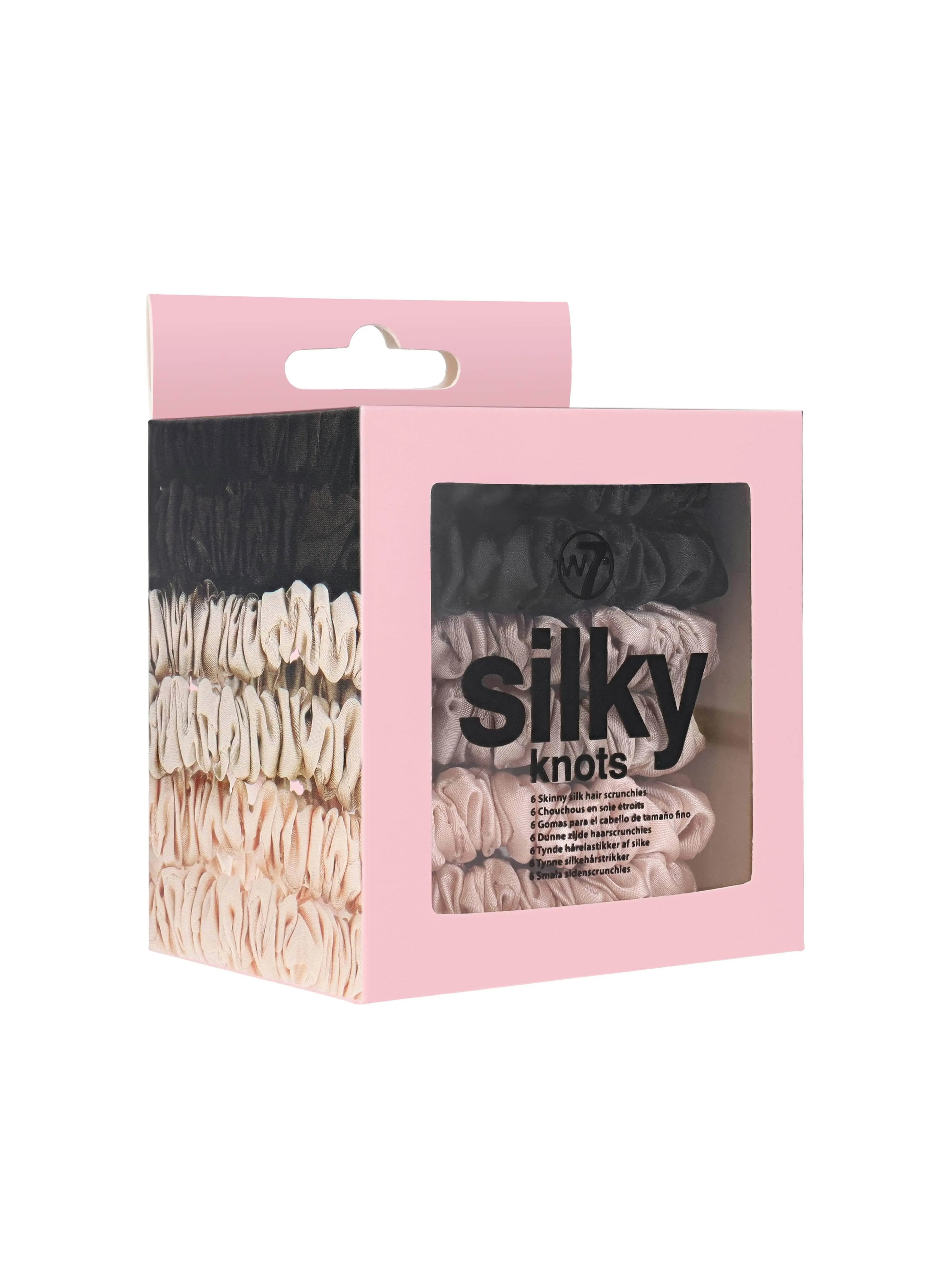 Silky Knots Hair Scrunchies 6 Pack - Original