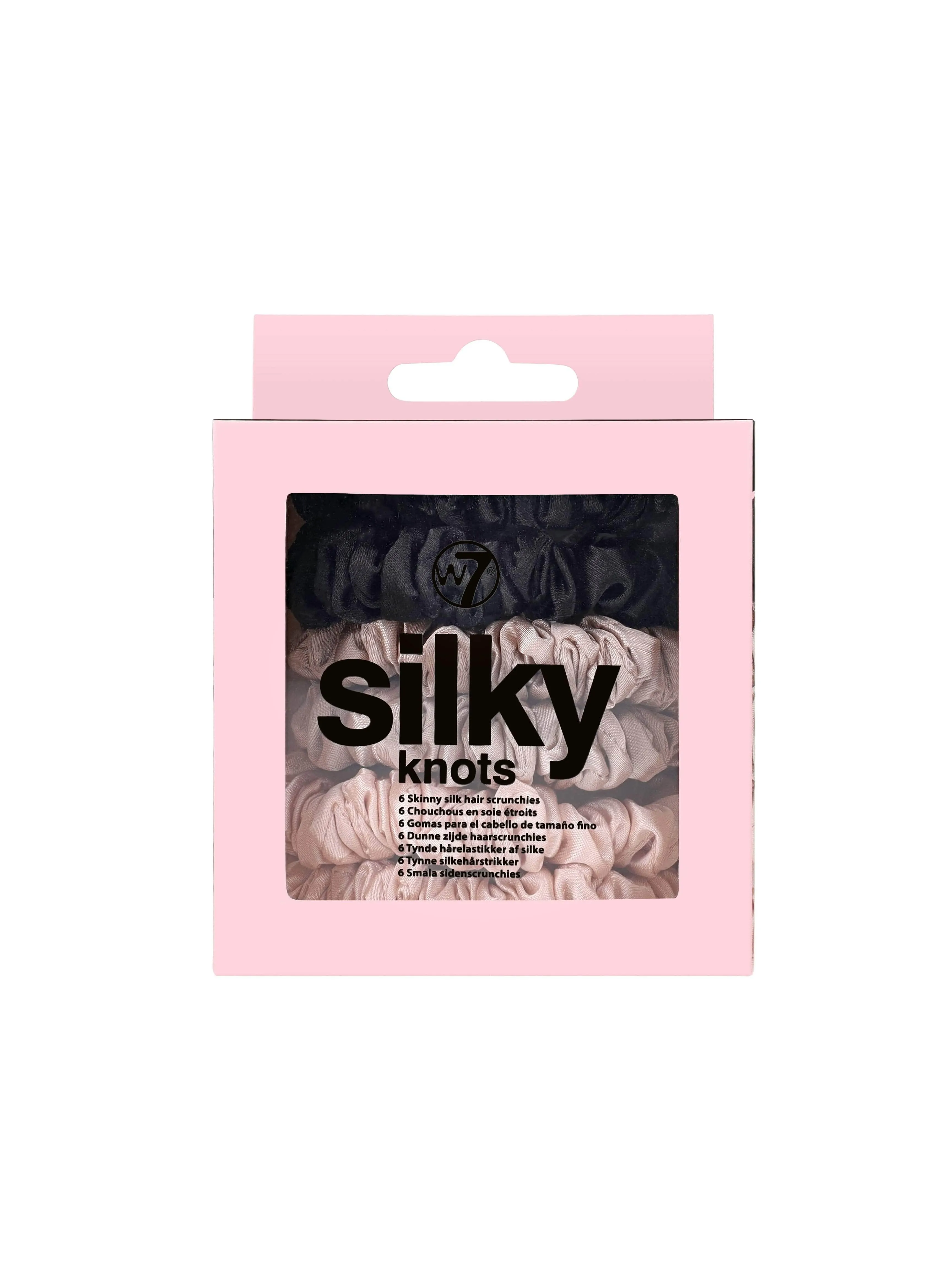 Silky Knots Hair Scrunchies 6 Pack - Original