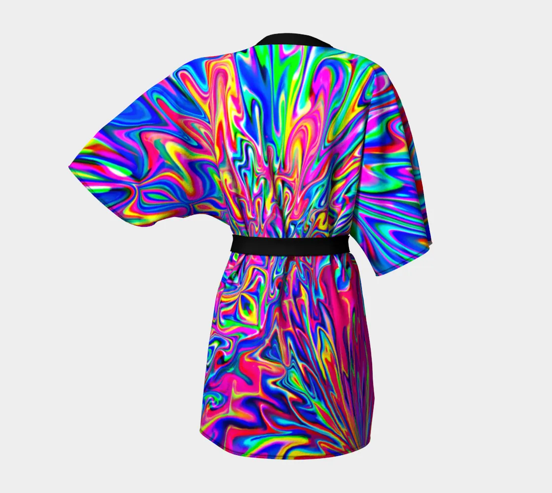 SONIC BLOOMING KIMONO ROBE | PSYCHEDELIC POUR HOUSE